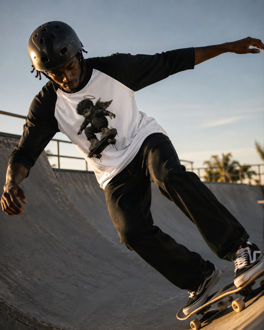 The Skate Line Raglan