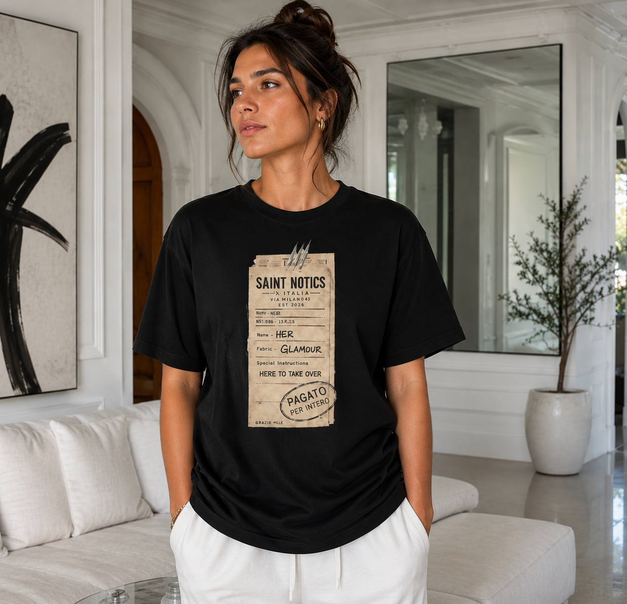 The Elevated High-Waist Tee